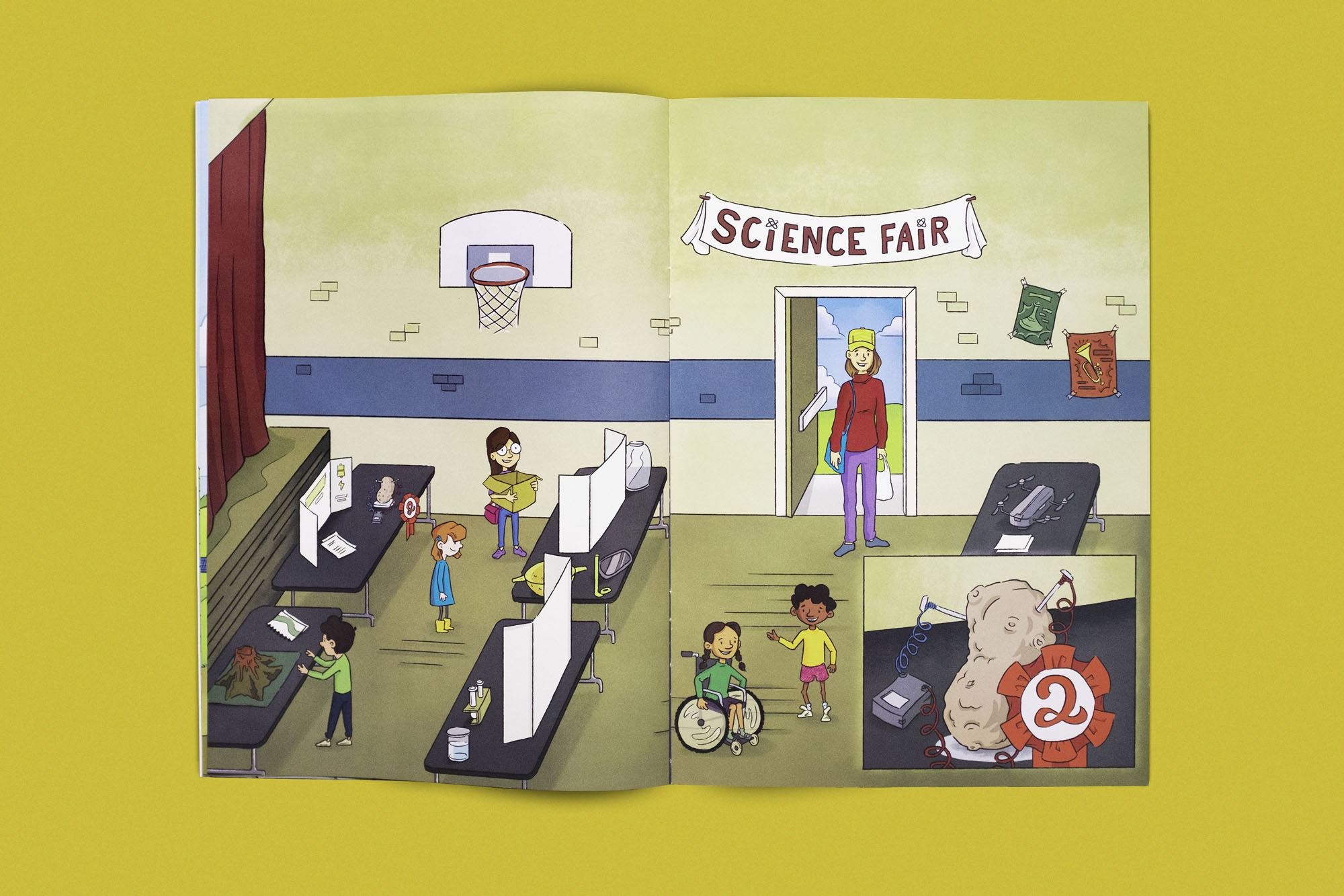 Comic book for the City of Edmonton